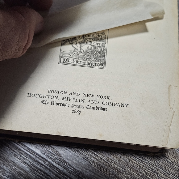 1887, UNCLE TOM\'S CABIN by HARRIET BEECHER STOWE
